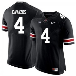 Men's Ohio State Buckeyes #4 Lejond Cavazos Black Nike NCAA College Football Jersey Breathable GWV2744KN